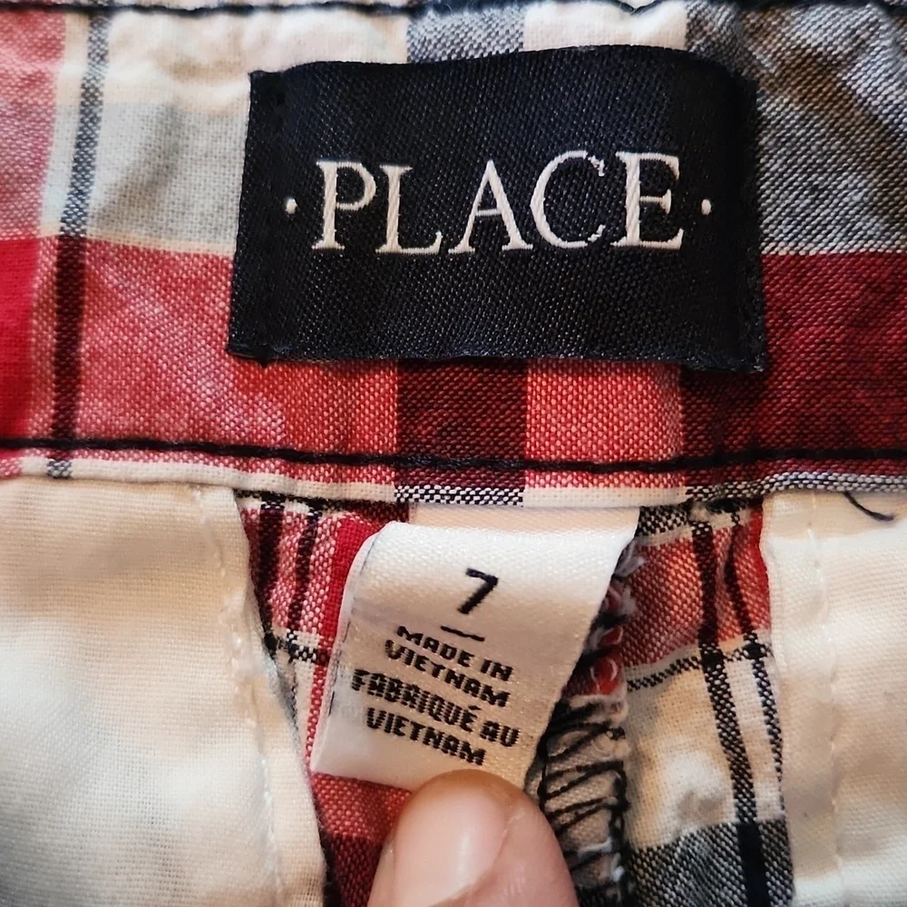 Place Plaid Shorts